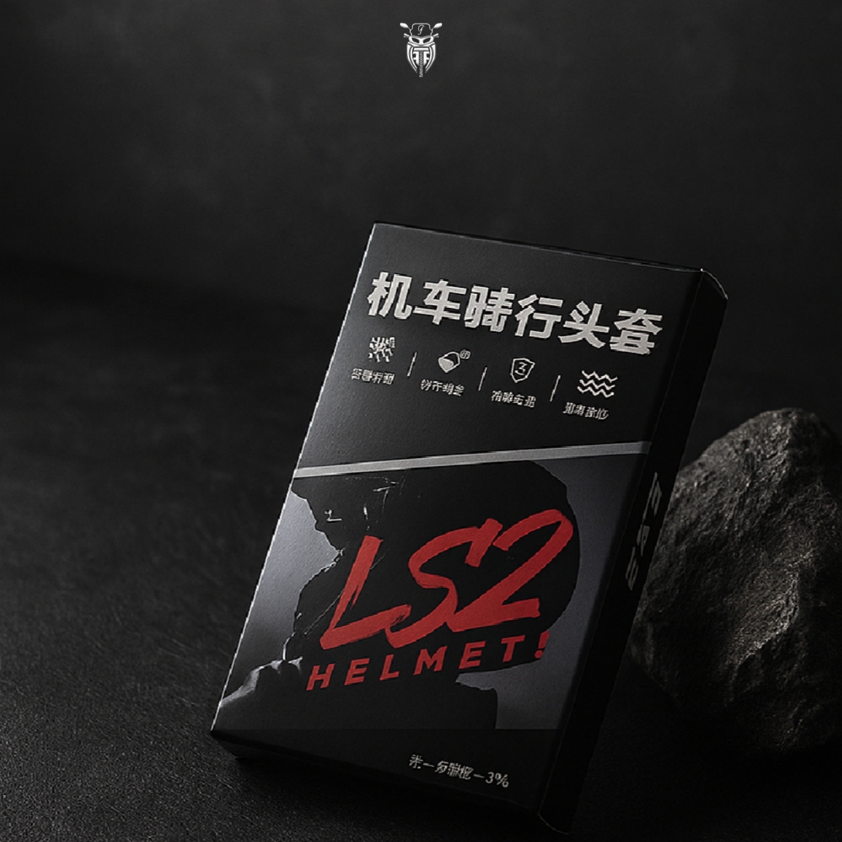 تصویر از فیس (نقاب) موتور سواری مدل LS2