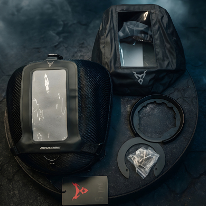 تصویر از کیف روی باک کلیپسی قفلی- v-strom-trk-nh-rx-honda