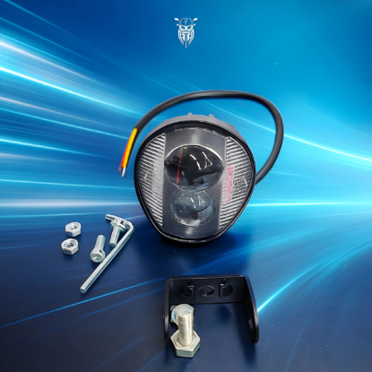 تصویر از پروژکتور کوچک گرد پلیسی - تکی