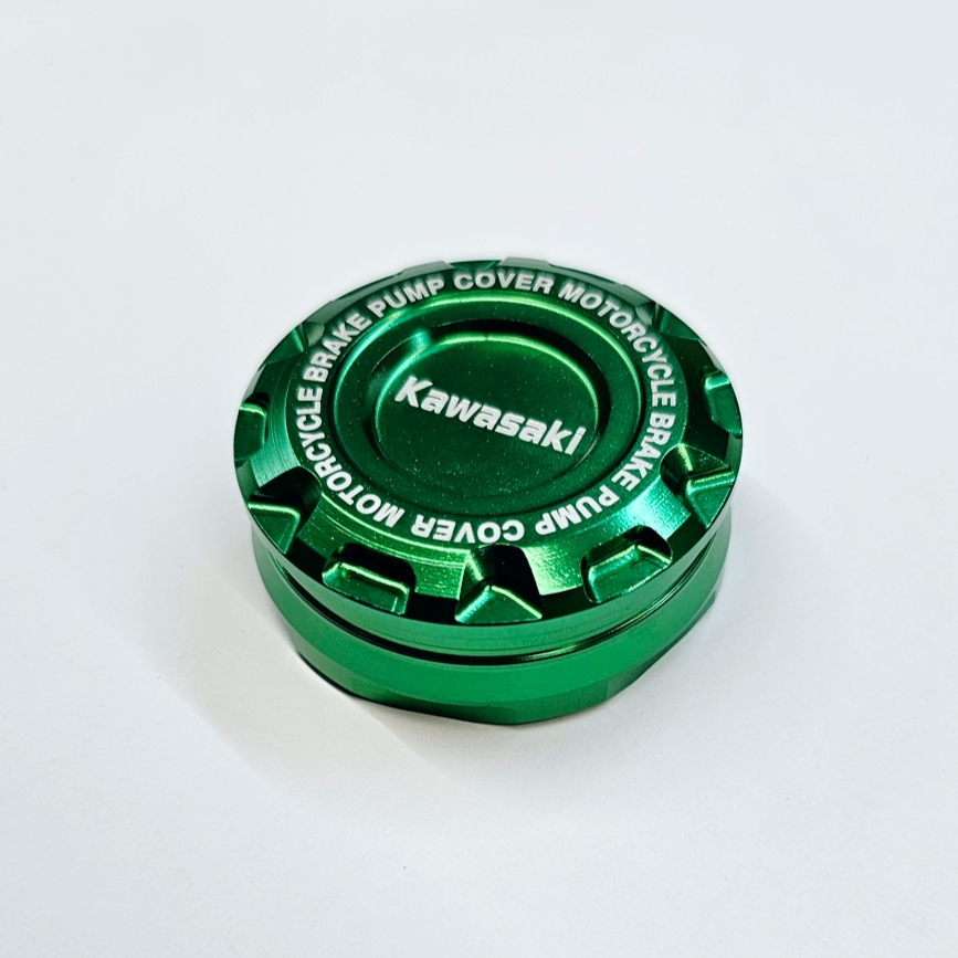 تصویر از درب محفظه روغن ترمز ورسیس الومینیومی سبز