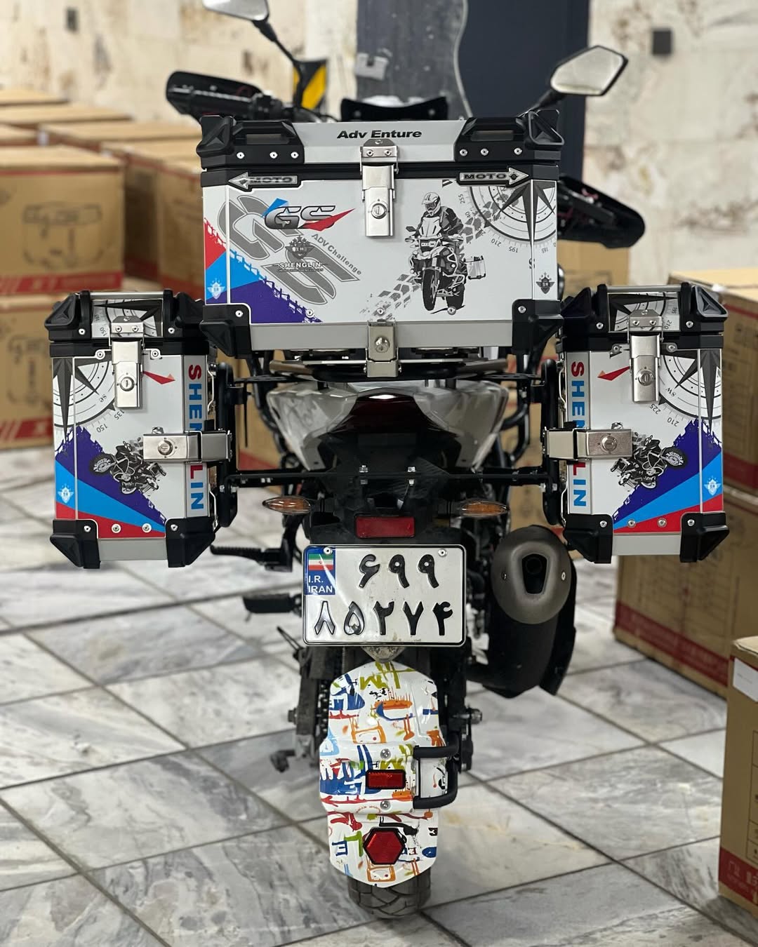 تصویر از باکس ست کامل سفید X-5537