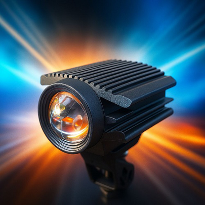 تصویر از پروژکتور تک لنز 4 حالته طوسی دوسیم